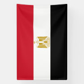 Banderoles Drapeau égyptien (Verticale)