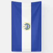 Banderoles Drapeau El Salvador (Vertical)