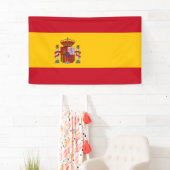 Banderoles Drapeau Espagne - Bandera de España Bandera Españo (En situation)