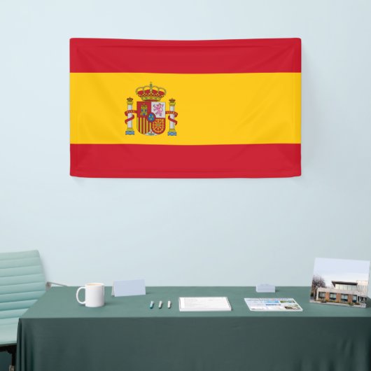 Banderoles Drapeau espagnol (Espagne) (Salon professionnel)