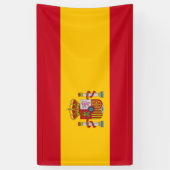 Banderoles Drapeau espagnol (Espagne) (Vertical)