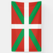 Banderoles Drapeau Euskadi Basque Ikurrin Ikurrina (Vertical)