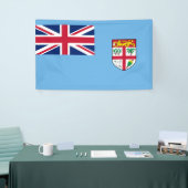 Banderoles Drapeau fidjien (Fidji) (Salon professionnel)