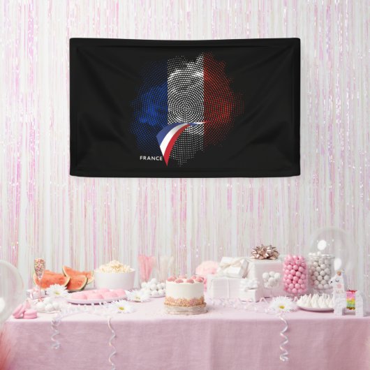 Banderoles Drapeau français (Fête)