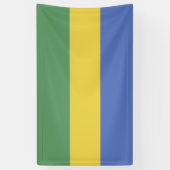 Banderoles Drapeau Gabon (Vertical)