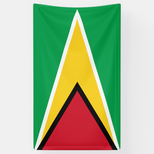 Banderoles Drapeau Guyana (Vertical)