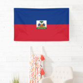 Banderoles Drapeau Haïti (En situation)