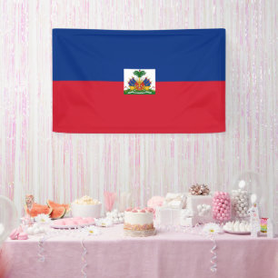 Banderoles Drapeau Haïti