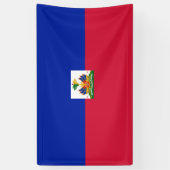 Banderoles Drapeau Haïti  (Vertical)