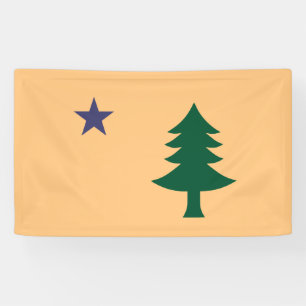 Banderoles Drapeau historique du Maine (1901-1909)