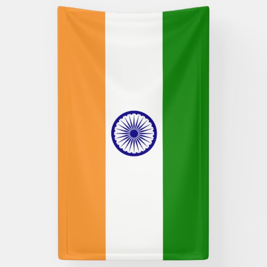 Banderoles Drapeau Inde (Vertical)