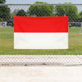 Banderoles Drapeau Indonésie (En situation)