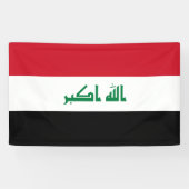 Banderoles Drapeau Iraq (Horizontal)