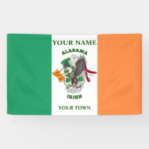 Drapeau irlandais - Alabama irlandais