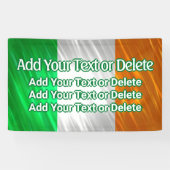 Banderoles Drapeau irlandais drapeau irlandais St Patrick's I (Horizontal)