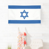 Banderoles Drapeau Israël (En situation)