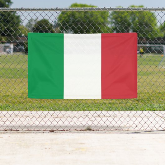 Banderoles Drapeau Italie (En situation)
