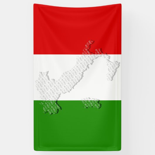 Banderoles Drapeau italien (Vertical)