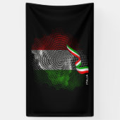 Banderoles Drapeau italien (Vertical)