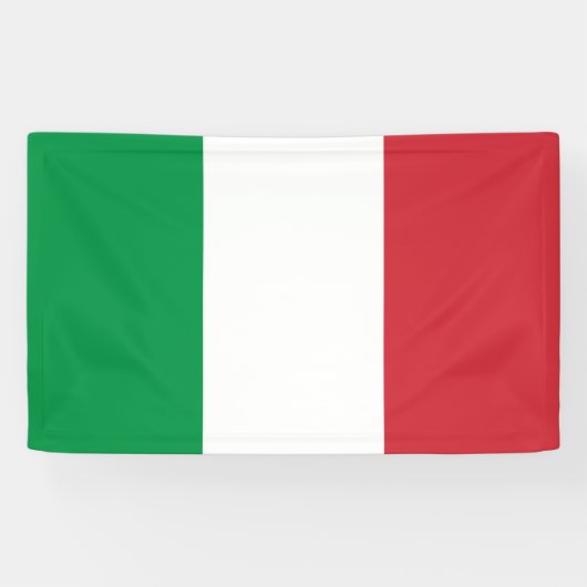 Banderoles Drapeau italien (Horizontal)