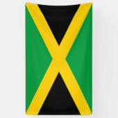 Banderoles Drapeau jamaïcain (Vertical)