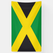 Banderoles Drapeau jamaïcain (Vertical)