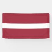 Banderoles Drapeau Lettonie (Horizontal)