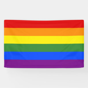 Banderoles Drapeau LGBTQ Pride Arc-en-ciel