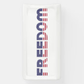 Banderoles Drapeau Liberté Américaine pour Patriotic & Libert (Verticale)