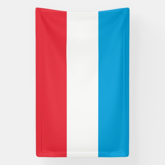 Banderoles Drapeau Luxembourg (Verticale)