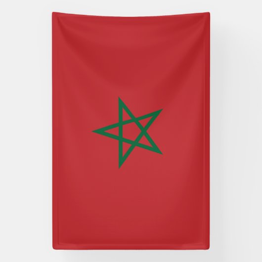 Banderoles Drapeau Maroc (Verticale)