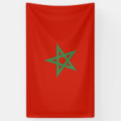 Banderoles drapeau marocain (Vertical)