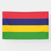 Banderoles Drapeau mauricien (Horizontal)