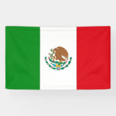 Banderoles Drapeau mexicain (Horizontal)