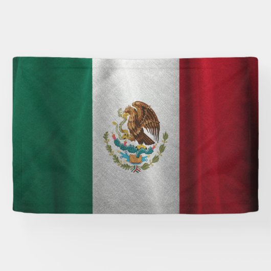 Banderoles Drapeau mexicain (Horizontal)