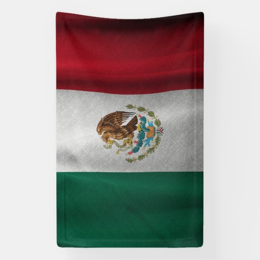 Banderoles Drapeau mexicain (Verticale)