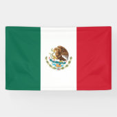 Banderoles Drapeau mexicain (Mexique) (Horizontal)