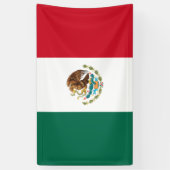 Banderoles Drapeau mexicain (Mexique) (Vertical)