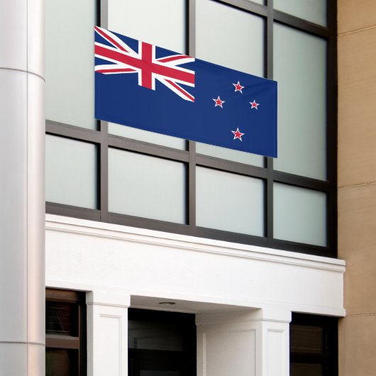 Banderoles Drapeau néo-zélandais (Bâtiment extérieur)