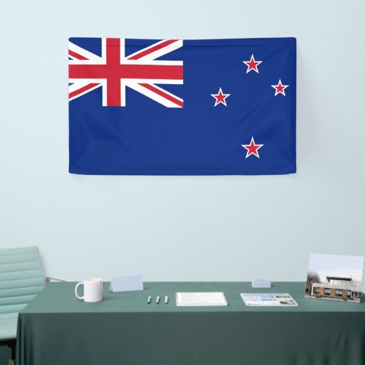 Banderoles Drapeau néo-zélandais (Salon professionnel)