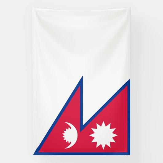 Banderoles Drapeau népalais (Verticale)