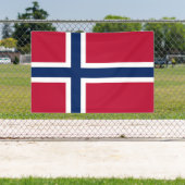 Banderoles Drapeau norvégien (Insitu)
