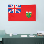 Banderoles Drapeau ONTARIO (Salon professionnel)