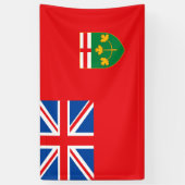Banderoles Drapeau ONTARIO (Vertical)