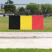 Banderoles Drapeau patriotique belge (En situation)