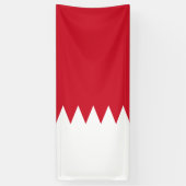 Banderoles Drapeau patriotique de Bahreïn (Vertical)