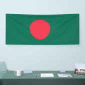 Banderoles Drapeau patriotique du Bangladesh (Salon professionnel)