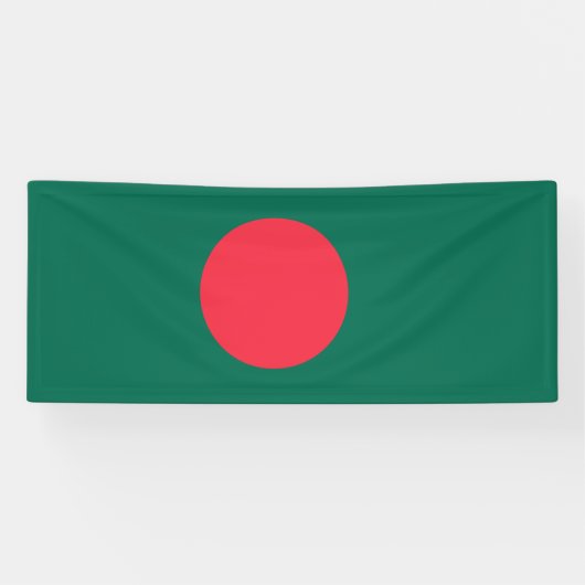 Banderoles Drapeau patriotique du Bangladesh (Horizontal)