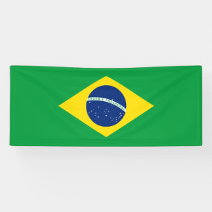 Banderoles Drapeau patriotique du Brésil