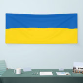 Banderoles Drapeau patriotique ukrainien (Salon professionnel)
